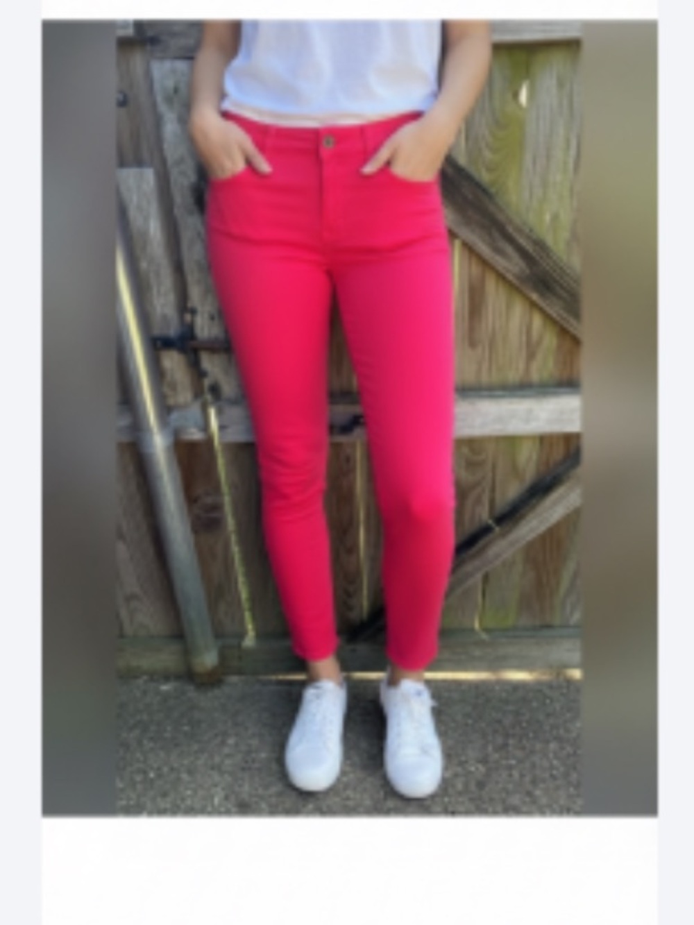 Vineyard Vines Bright Pink Women's Stretch Jeans